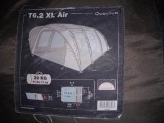 Tienda Campaña Decathlon T6.2 XL AIR 6 Plazas