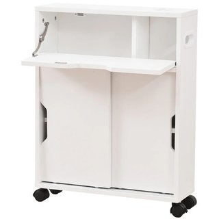 Mobiletto Armadio Portaoggetti Carrello Stretto Salvaspazio