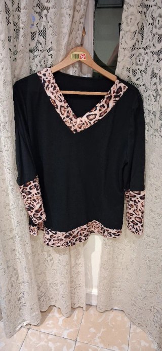 Camiseta Talla Grande XXXL Animal Print