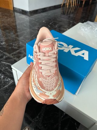 Hoka Stinson 7 Beige/Rosa