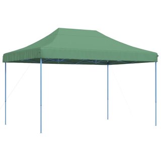 Tenda da Festa Pieghevole Pop-Up Verde Struttura Blu