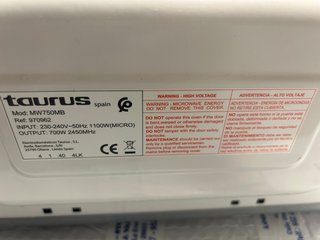 Microondas Taurus MW750MB 700W Negro