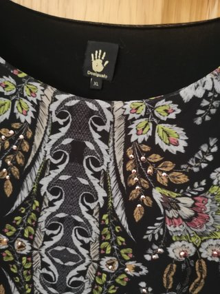 Vestido Desigual Transparente Talla XL