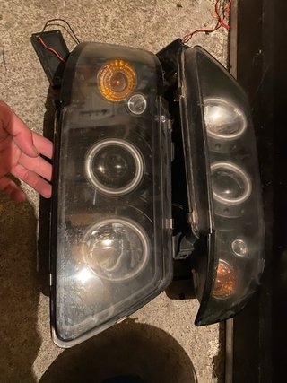 Faros Ojos de Ángel Audi A3 8L