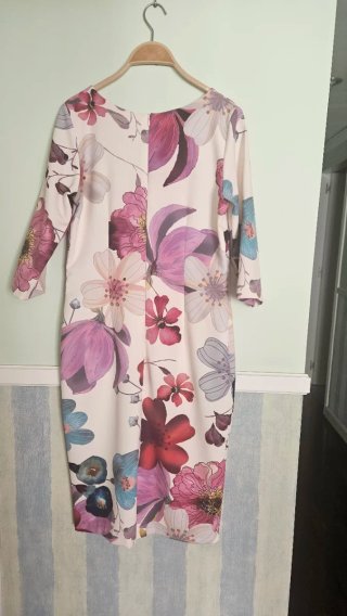 Vestido fiesta estampado floral