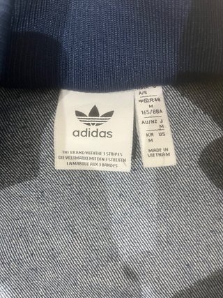 Chaqueta Vaquera Adidas Azul