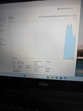 Ordenador portátil Dell pantalla táctil