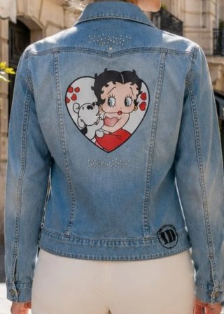 Chaqueta Vintage Betty Boop Talla Única