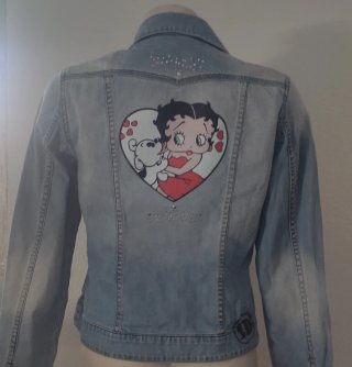 Chaqueta Vintage Betty Boop Talla Única