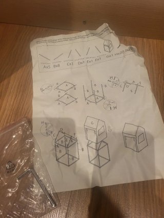 Casita de madera para niños