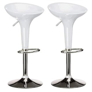 Coppia Sgabelli Bar Cucina Design Moderno Altezza