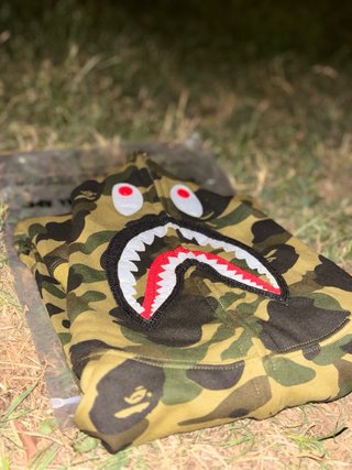 Sudadera BAPE Camuflaje Tiburón
