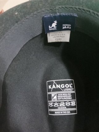Fedora Kangol in Lana Nera