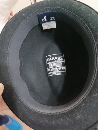 Fedora Kangol in Lana Nera