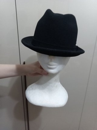 Fedora Kangol in Lana Nera