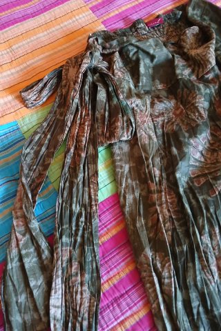 Falda hippie Trilce floral talla única