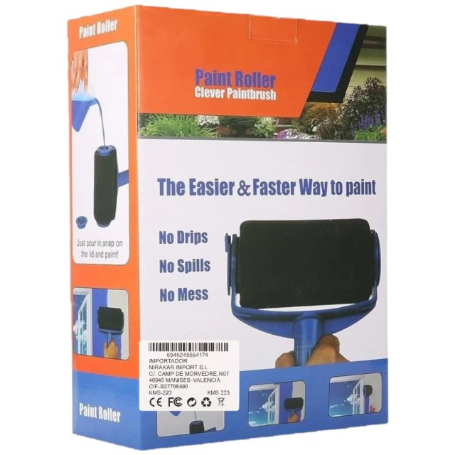 Rodillo Pintura Paint Roller Clever Paintbrush