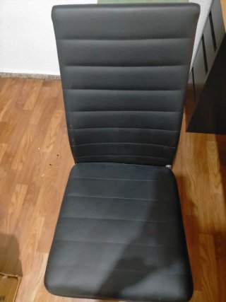 Lote 2 Sillas Polipiel Comedor