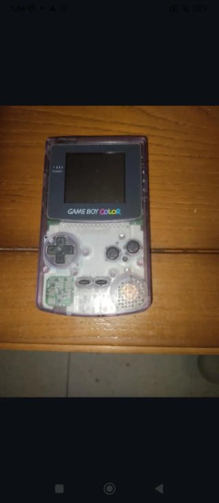 Game Boy Color Morado Transparente