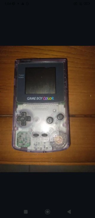 Game Boy Color Morado Transparente