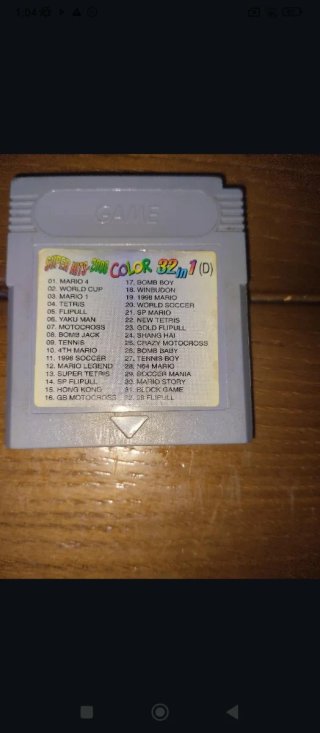Game Boy Color Morado Transparente