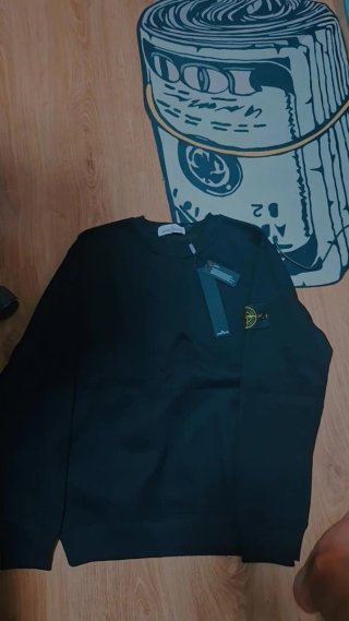 Sudadera Stone Island Talla S Negra