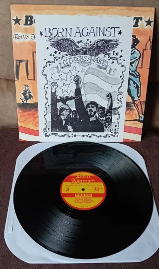 BORN AGAINST Battle Hymns For The Race War LP