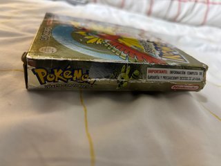 Caja Pokémon Oro Game Boy Color