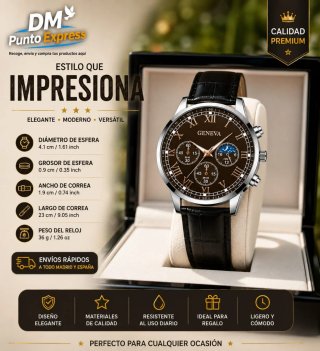 Reloj Marrón Elegante