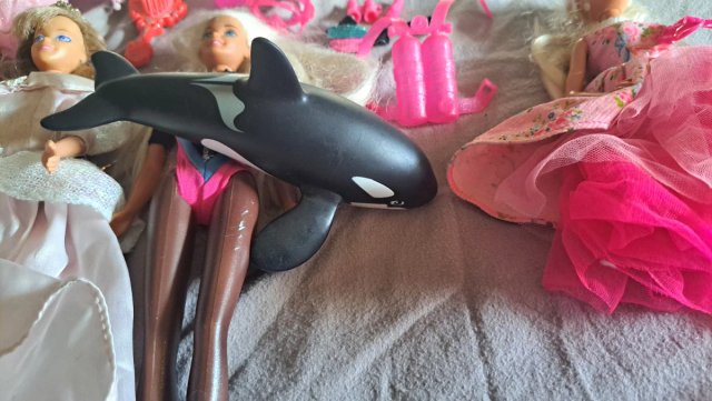 Lote Barbies Años 90 con Accesorios