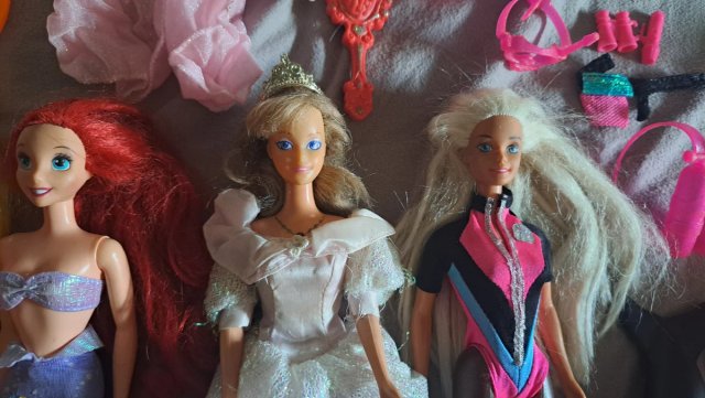 Lote Barbies Años 90 con Accesorios