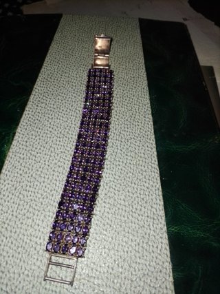 Pulsera Plata 925 Amatistas