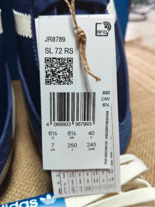 Adidas SL 72 RS Azul Blanco
