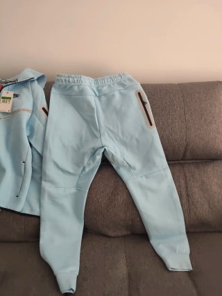 Chándal  Fleece Azul y Gris