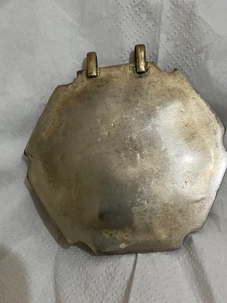 Medallón Turcomano Plata Cornalina Roja