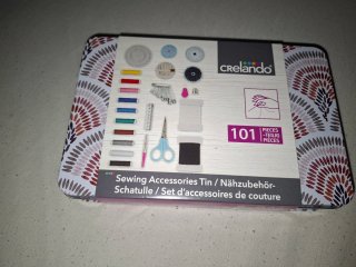 Caja de costura Crelando 101 piezas
