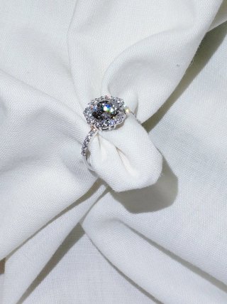 Anillo Diamantes Lab 2.72ct Oro 14k