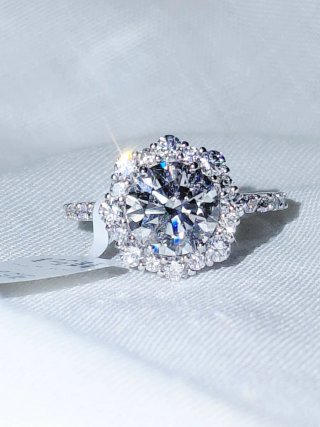 Anillo Diamantes Lab 2.72ct Oro 14k