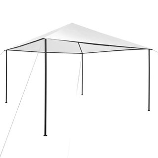 Gazebo da Giardino 4x4x3 m Bianco 180 g/m² · Metallo