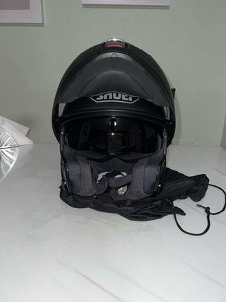 Casco Shoei Neotec 3 Negro Mate Nuevo