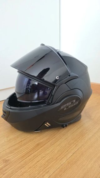 Casco Moto LS2 Negro Integral