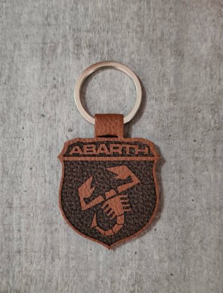 Portachiavi Abarth Scorpione Pelle