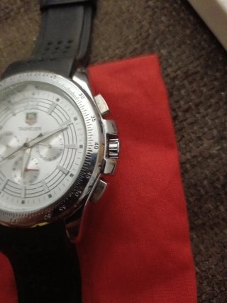 TAG Heuer Reloj Hombre Negro/Plata