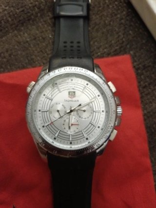 TAG Heuer Reloj Hombre Negro/Plata
