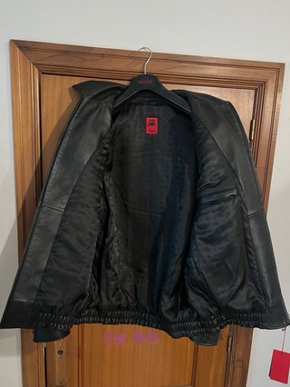 Chaqueta Cuero Hugo Boss Talla XXL