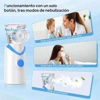Nebulizador Portátil Inhalador