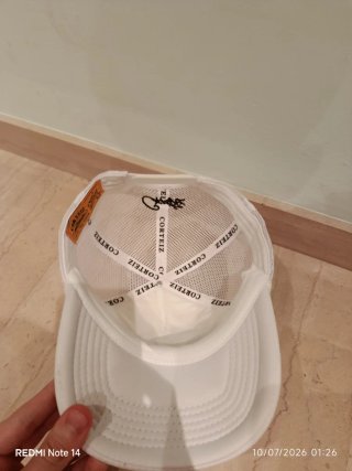 Gorra Corteiz Blanca Estrellas y Barco