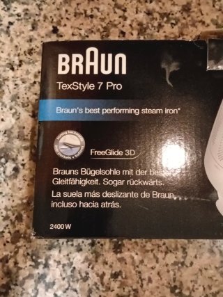 Plancha Braun TexStyle 7 Pro 2400W
