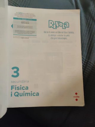 Física i Química. 3 Secundaria. Revola. Cruilla