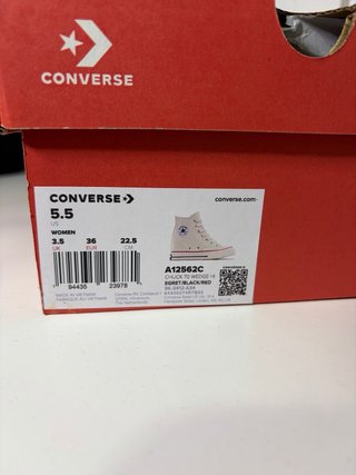Converse Chuck Taylor Hi Mujer Talla 36